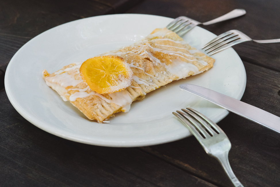 vegan GF pastry at Linnaea's Cafe in SLO by photographer Kirsten Alana 