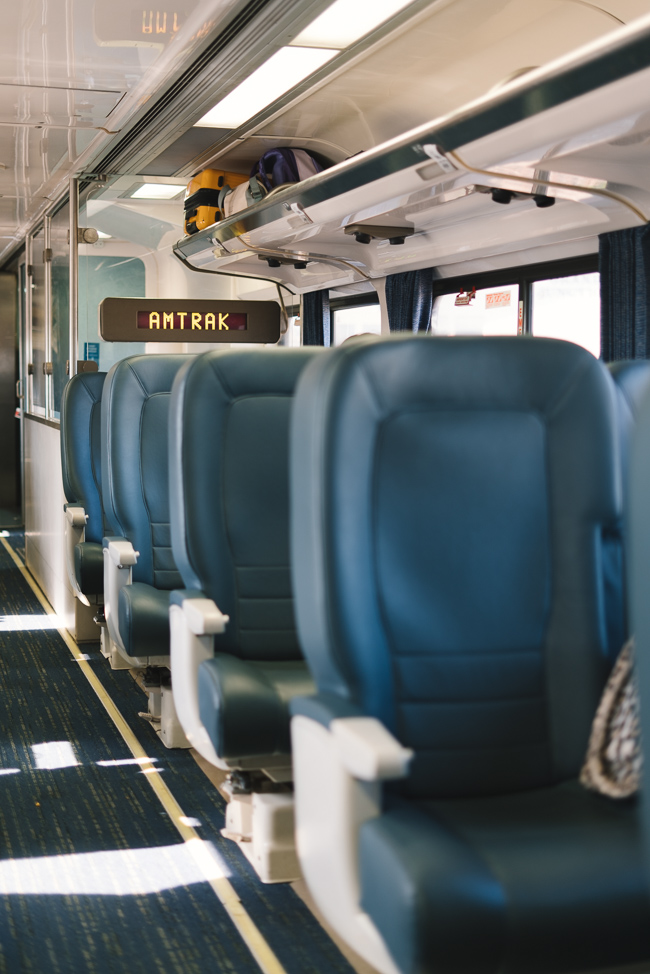 Amtrak Surfliner by photographer Kirsten Alana